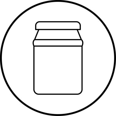 süt kutusu vektör illüstrasyonu 