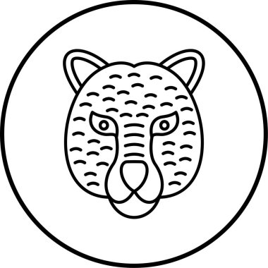 Bir kedinin vektör illüstrasyonu