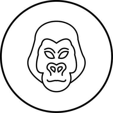 Bir kafatası simgesinin vektör çizimi