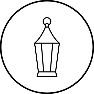 fener simgesi vektör illüstrasyonu 