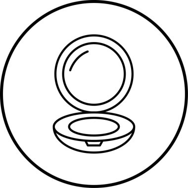 güzellik salonu vektör simgesi modern illüstrasyon