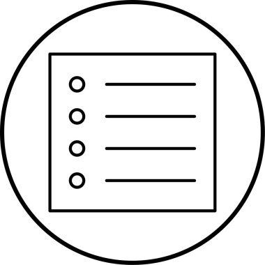 sözleşme simge vektör çizim