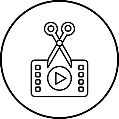 Video kamera. Basit resimleme