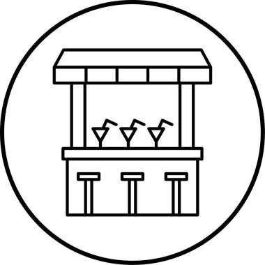 Gıda simgesinin vektör illüstrasyonu