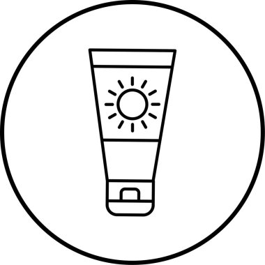 Güzellik. Web simgesi basit illüstrasyon