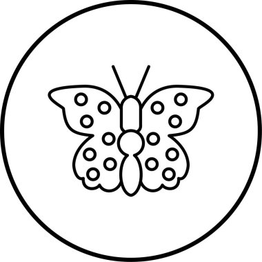 Eşsiz Çiçek Vektör Satırı Simgesi