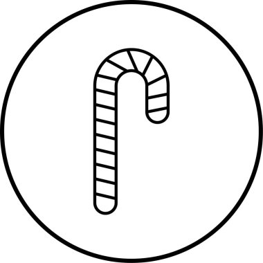 Şekerleme çubuğu vektör illüstrasyonu