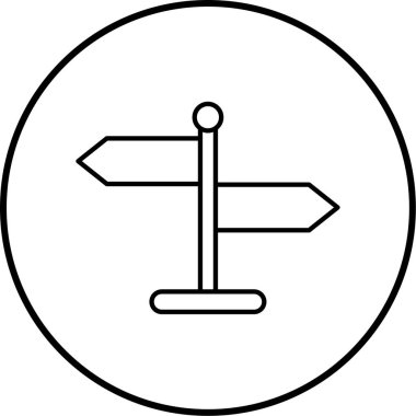 Projeniz için yön ok simgesi