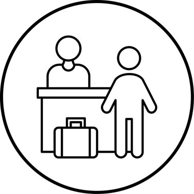 iş ve yönetim simgesi, vektör illüstrasyonu