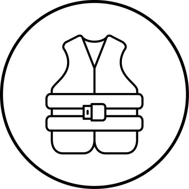 Bir kadın simgesinin vektör illüstrasyonu