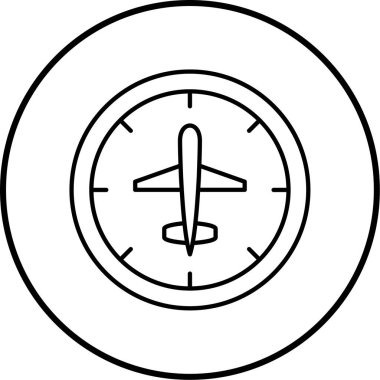 pusula simgesi modadan izole edilmiş arkaplan