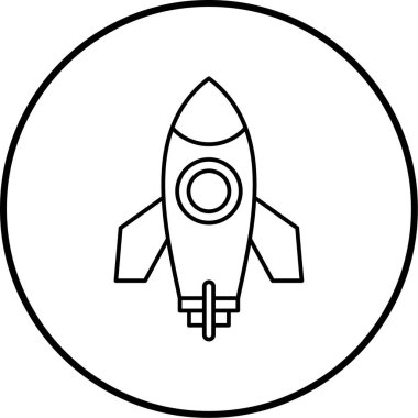 Başlangıç. Web simgesi basit illüstrasyon