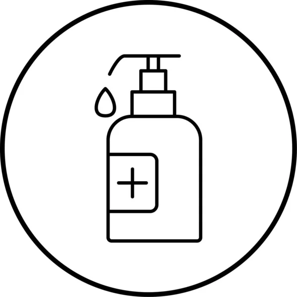 Vector Illustration Soap Icon — Stock Vector