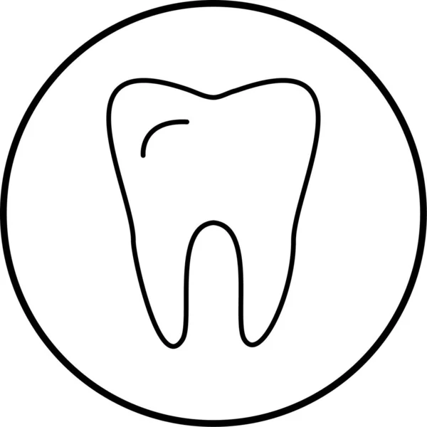 Векторні Ілюстрації Значка Зуба — стоковий вектор