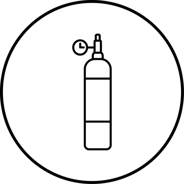 ボトルのアイコンのベクトルイラスト — ストックベクタ