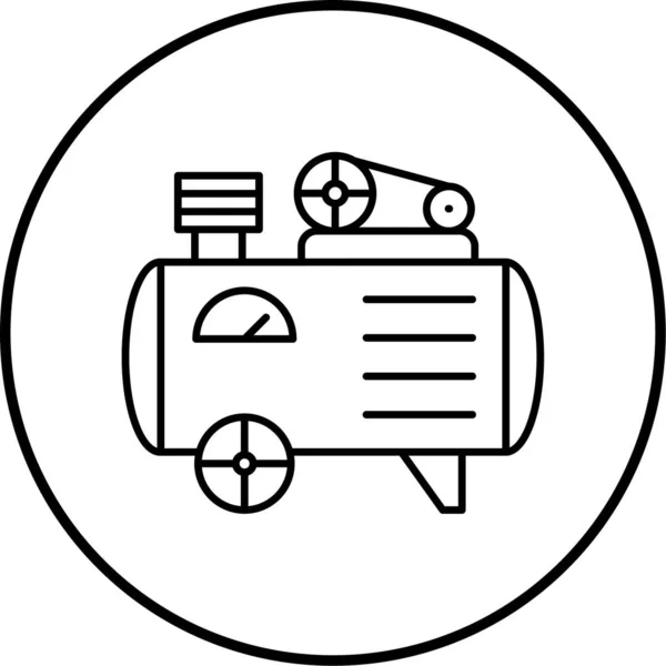 Icono Ilustración Para Uso Personal Comercial — Vector de stock