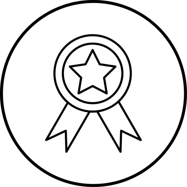 Ausgezeichnet Web Symbol Einfache Illustration — Stockvektor
