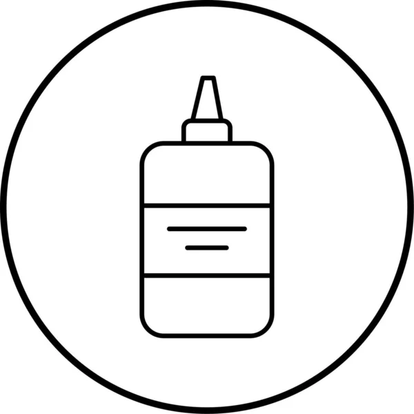 接着剤のアイコンのベクトル図 — ストックベクタ