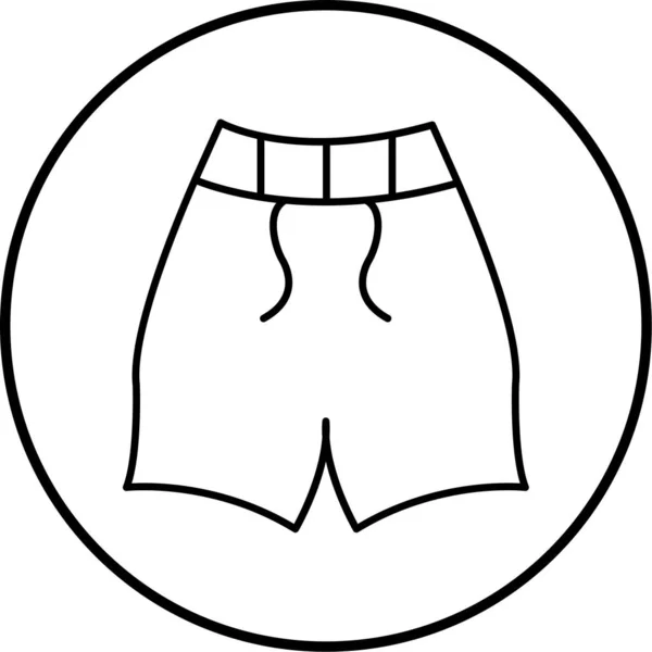 Swimwear Icon Vector Illustration — Stockvector