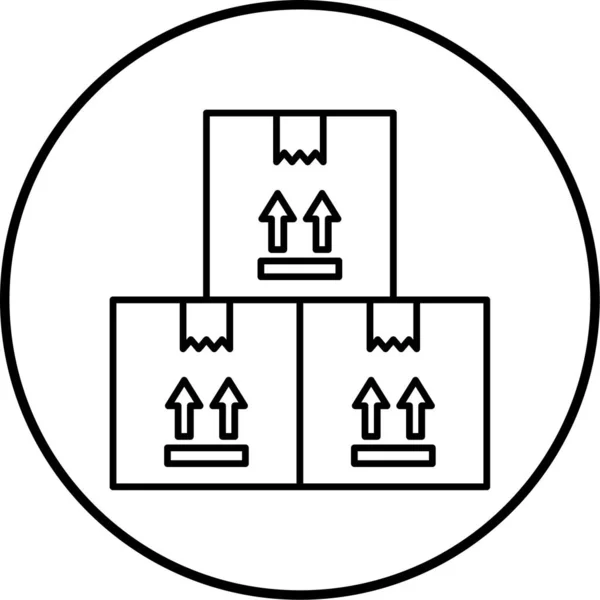 Vektor Illustration Des Liefersymbols — Stockvektor