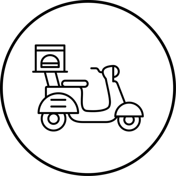 Lieferung Symbol Vektor Illustration — Stockvektor