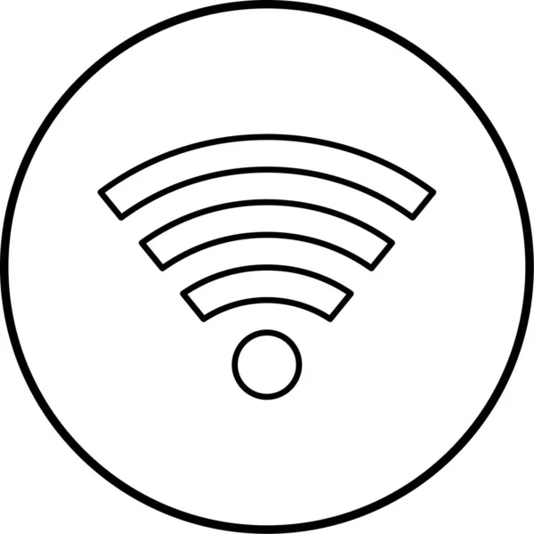 Wifi Иконка Сайта — стоковый вектор