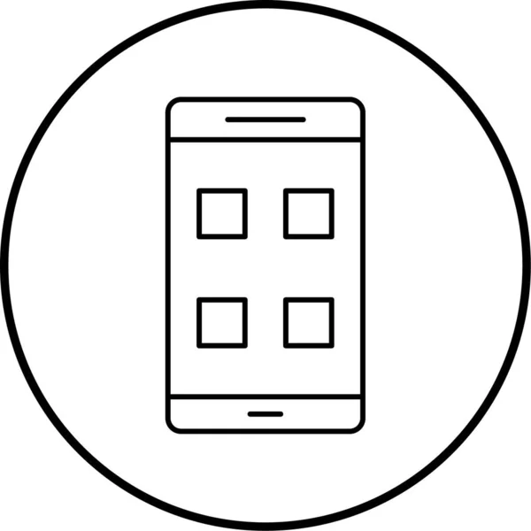 Handy Symbol Vektorillustration — Stockvektor