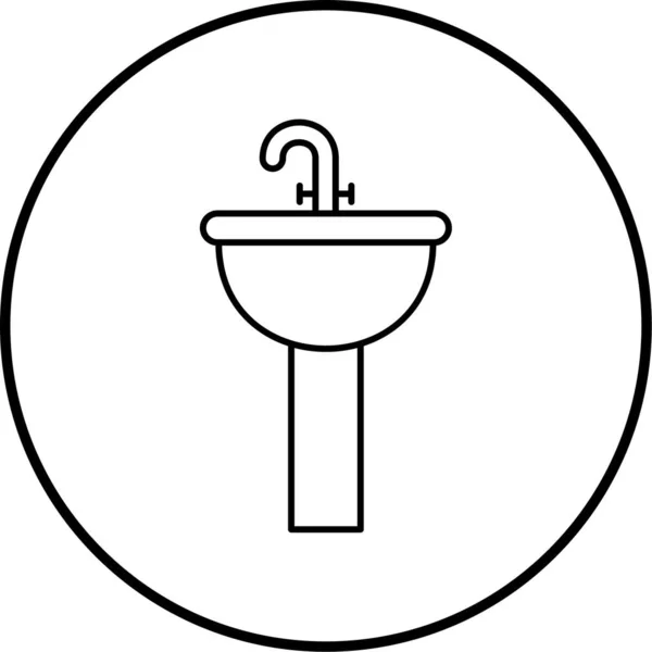 Toilet Web Icon Simple Illustration — Stock Vector