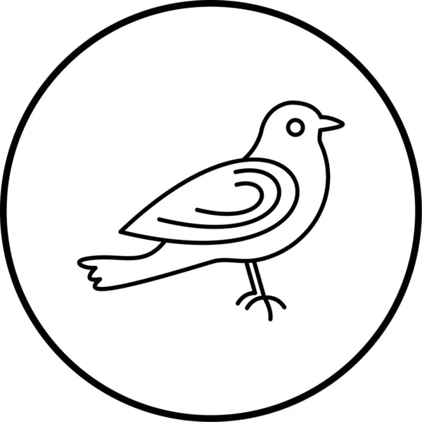 Векторная Иллюстрация Птиц — стоковый вектор