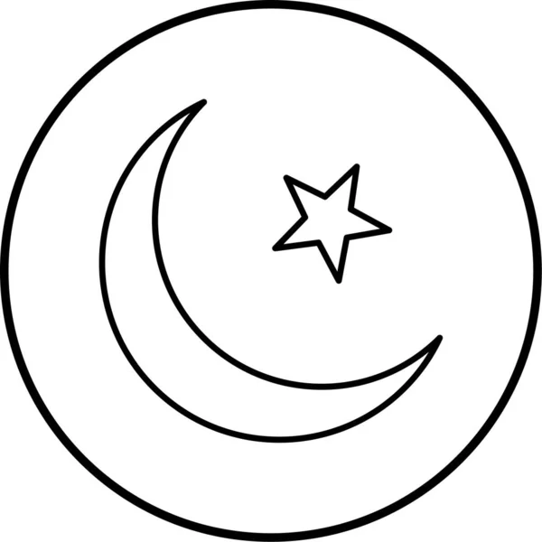 Islam Icon Vector Illustration — Stock Vector