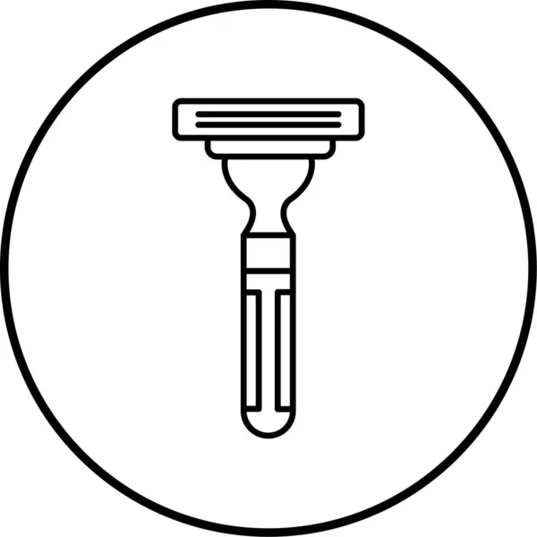 Vector Illustration Razor Icon — Archivo Imágenes Vectoriales