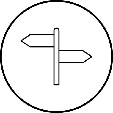 Projeniz için yön ok simgesi