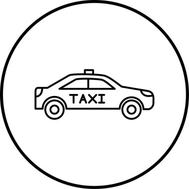 - Araba. Web simgesi basit illüstrasyon