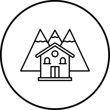 Modern simgenin vektör illüstrasyonu