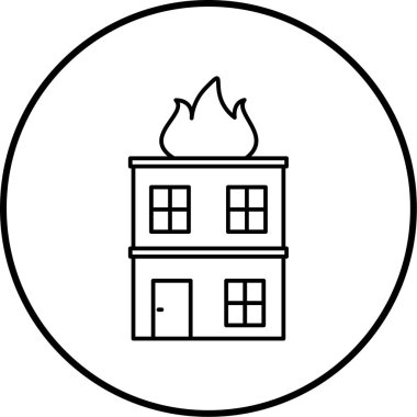 Modern simgenin vektör illüstrasyonu