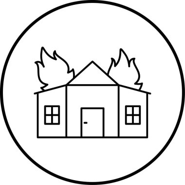 Modern simgenin vektör illüstrasyonu