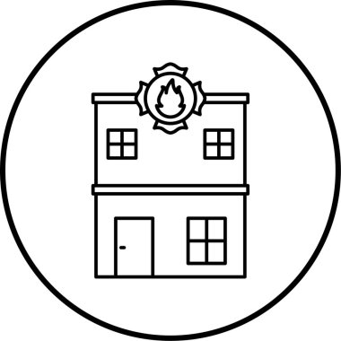 Modern simgenin vektör illüstrasyonu