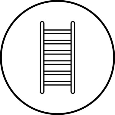 Bir merdivenin vektör çizimi