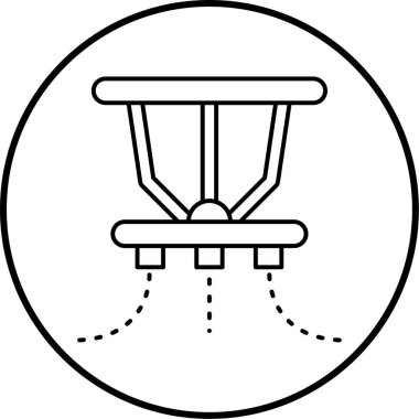 Modern b 'nin vektör illüstrasyonu eksik simgesi