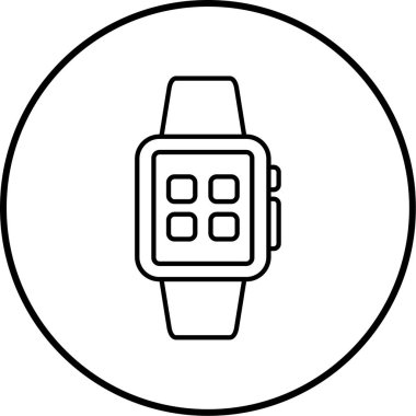 izleyici vektör simgesi modern basit tasarım