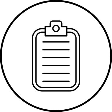 Pano simgesinin vektör illüstrasyonu