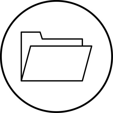 Dosya. Web simgesi basit illüstrasyon