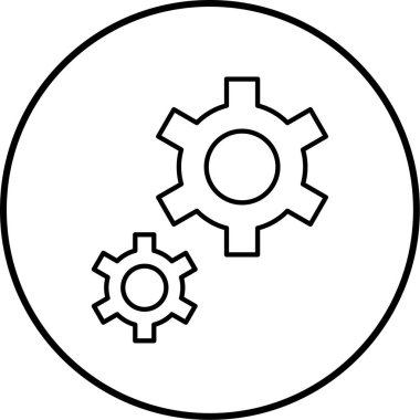Ayarlama. Web simgesi basit illüstrasyon