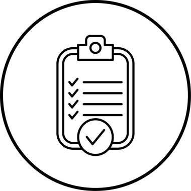 Pano simgesinin vektör illüstrasyonu