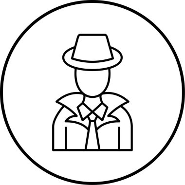 İnsan simgesinin vektör illüstrasyonu