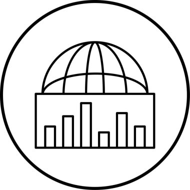 küresel haberler. Web simgesi