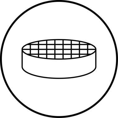Gıda simgesinin vektör illüstrasyonu
