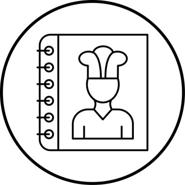 Gıda simgesinin vektör illüstrasyonu