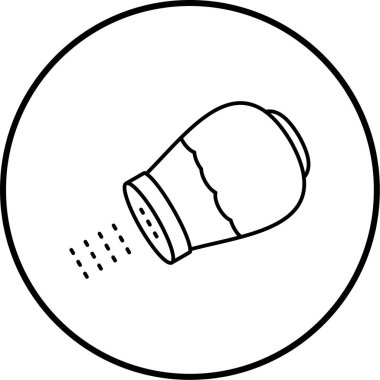 Gıda simgesinin vektör illüstrasyonu