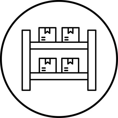 Taşıma simgesinin vektör illüstrasyonu